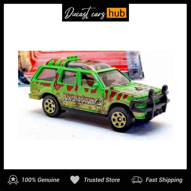 matchbox ford explorer jurassic park