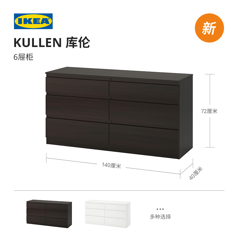 Ikea Kullen 5 6 Drawer Cabinet, Kullen 6 Drawer Dresser Review