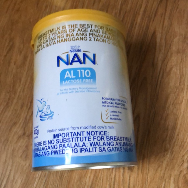 nan al 110 milk