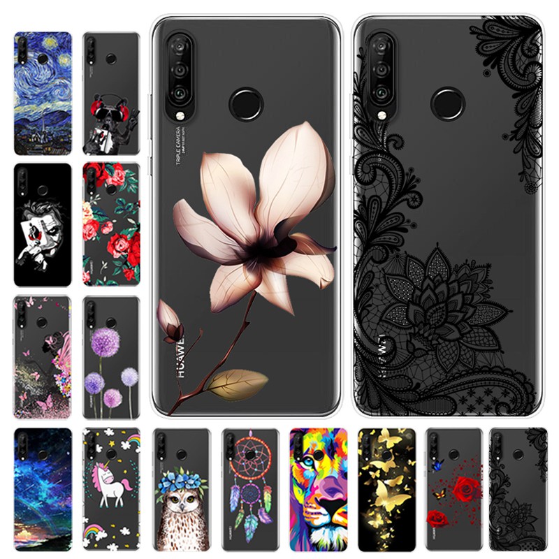 AICEK Custodia In Silicone Trasparente Per Huawei P30 - TPU Morbida Ultra Sottile