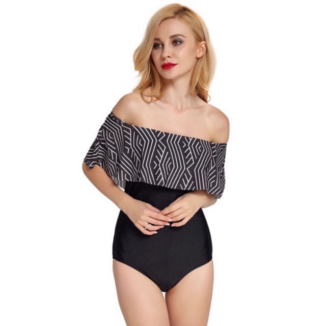 swimsuit off shoulder one piece