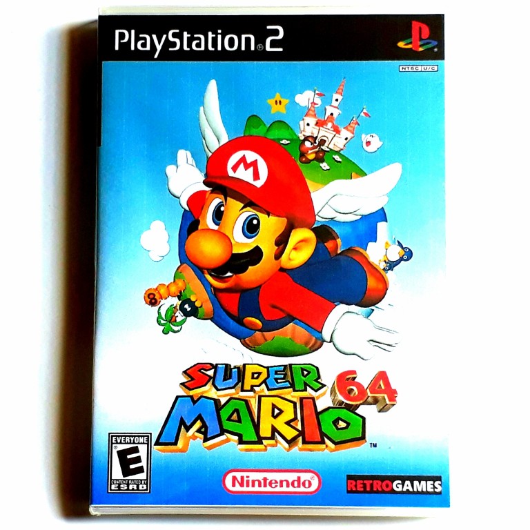 Super Mario 64 Ps2 Playstation2 Game Playstation 2 Games Ps2 Playstation2 Cd Games Shopee Philippines