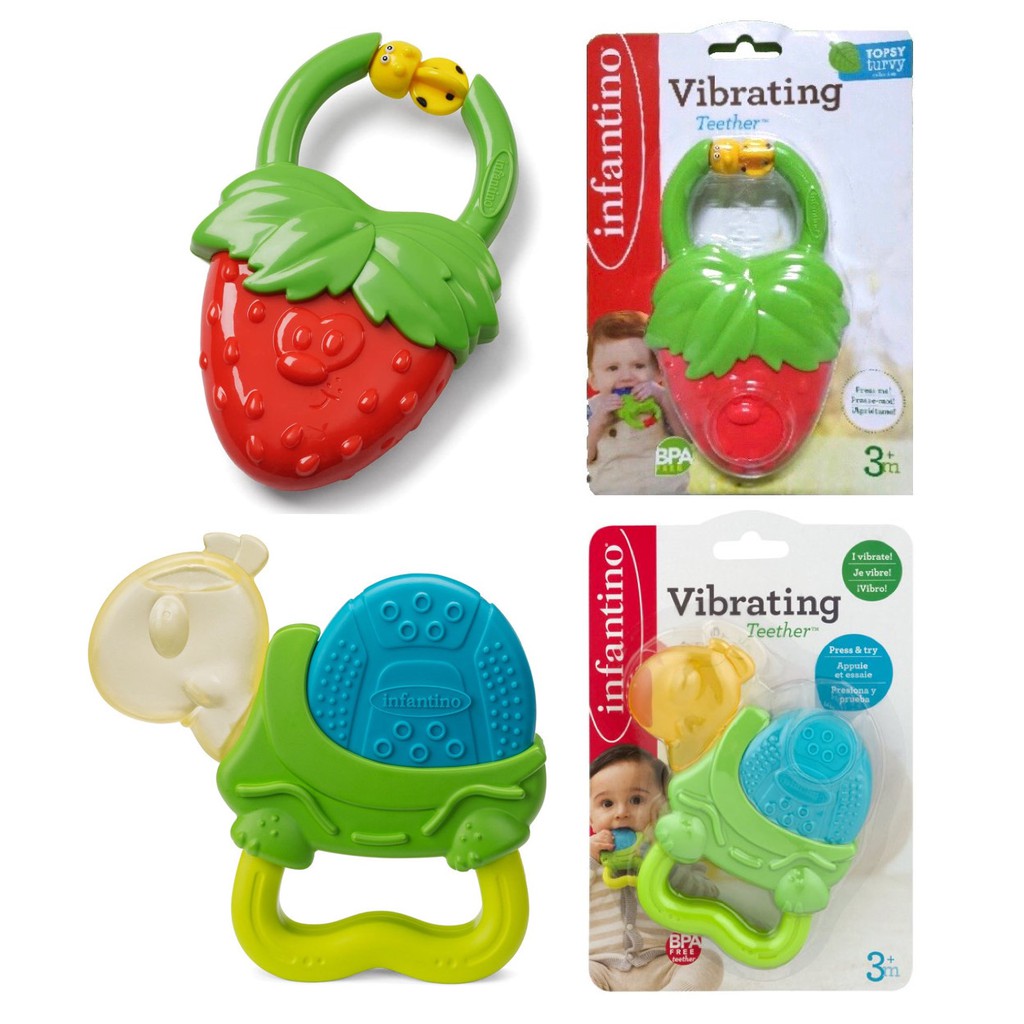 Infantino Vibrating Teether 3m+ Shopee Philippines