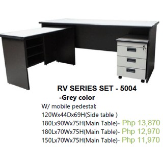 Rv Series Set Executive Table Shopee Philippines