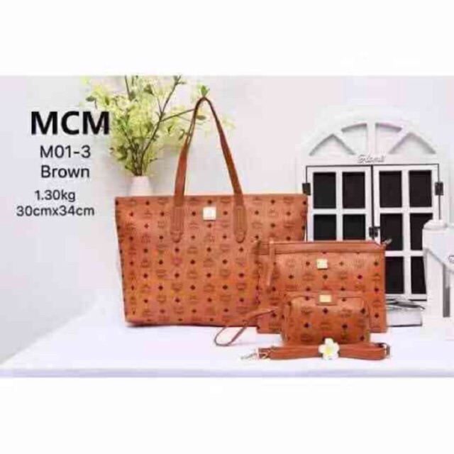 mcm clutch bag