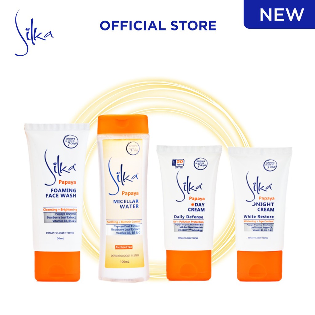 silka skin care set
