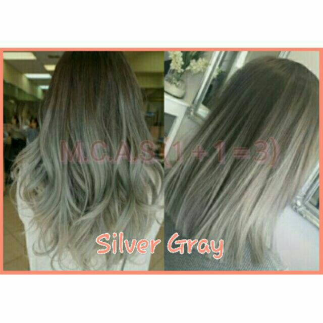 Silver Grey Hair Color Shopee Philippines