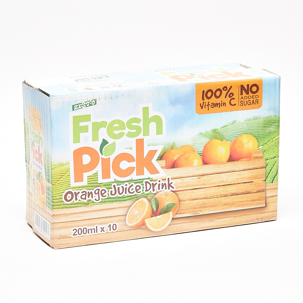 Zest O Fresh Pick Orange Juice Drink 0ml X 10pcs Shopee Philippines