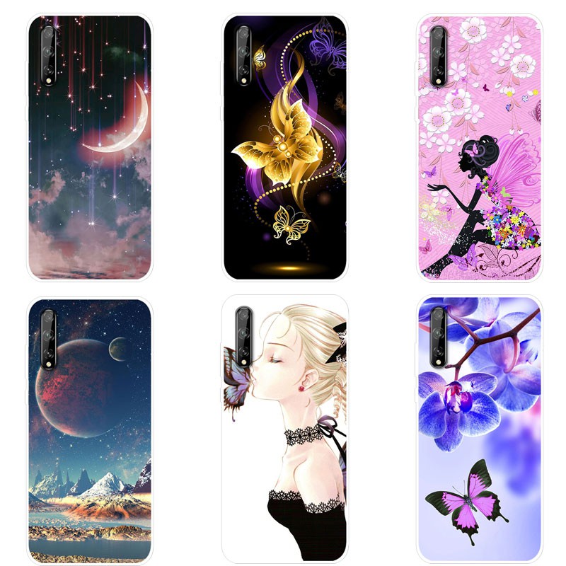 Soft Silicone Huawei Y8p Case Tpu Painting Back Cover Huawei Y8p Y 8p Casing Shopee Philippines