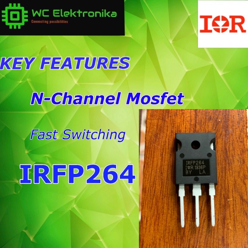 TRANSISTOR IRFP264 N-CHANNEL MOSFET | Shopee Philippines