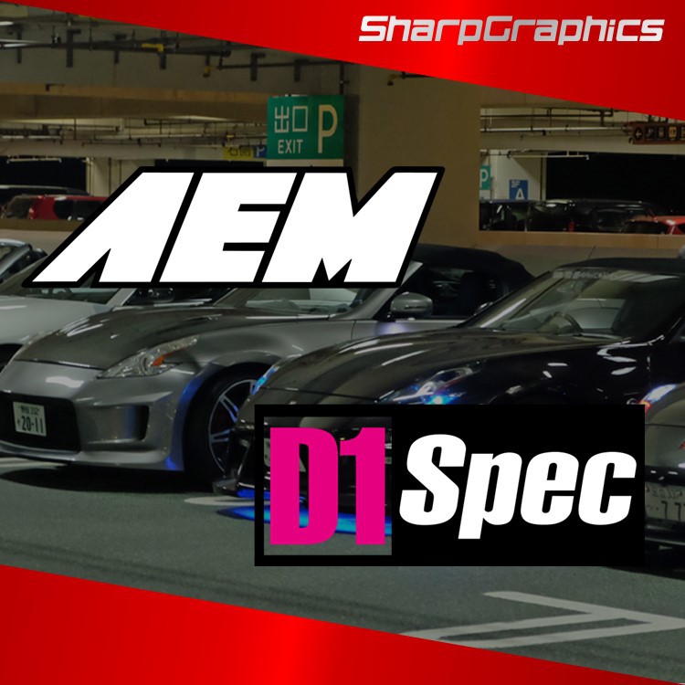 AEM D1 Spec Brand JDM Sticker Decal | Shopee Philippines