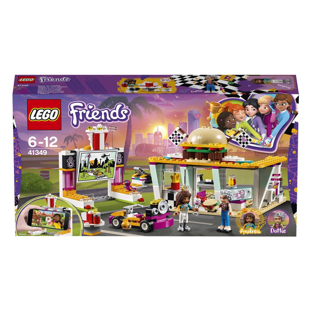 lego friends retro diner