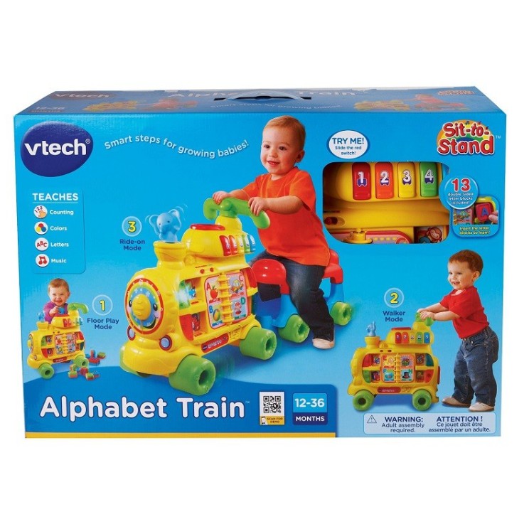 push and ride alphabet train