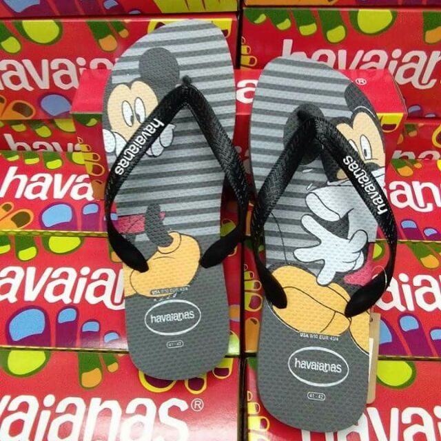 havaianas mickey mouse design