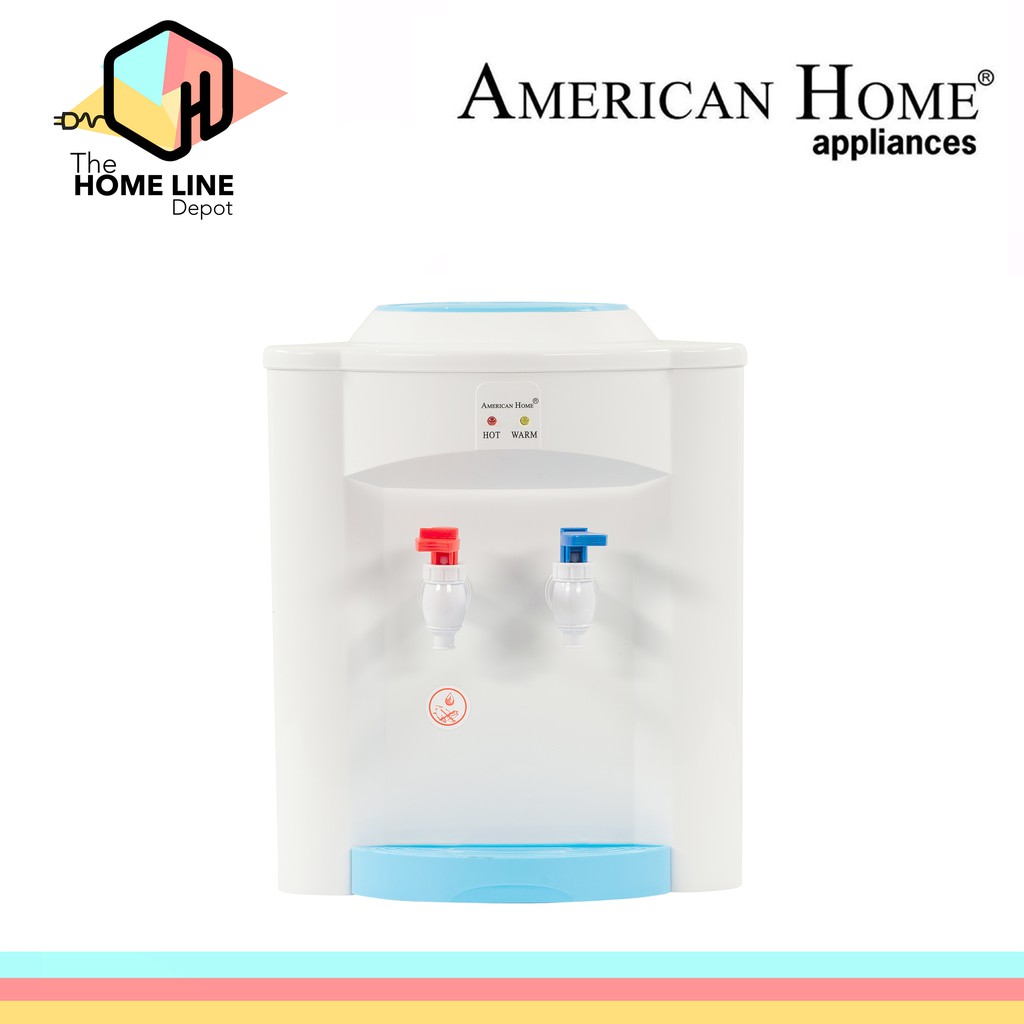 American Home Water Dispenser Table Top Hot And Warm Ah20 M22hnt Shopee Philippines