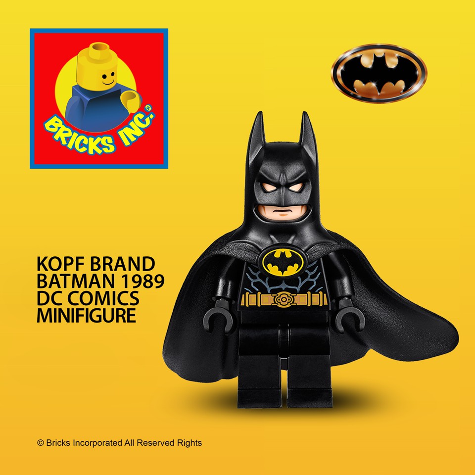 Kopf Dc Batman 1989 Minifigures Shopee Philippines
