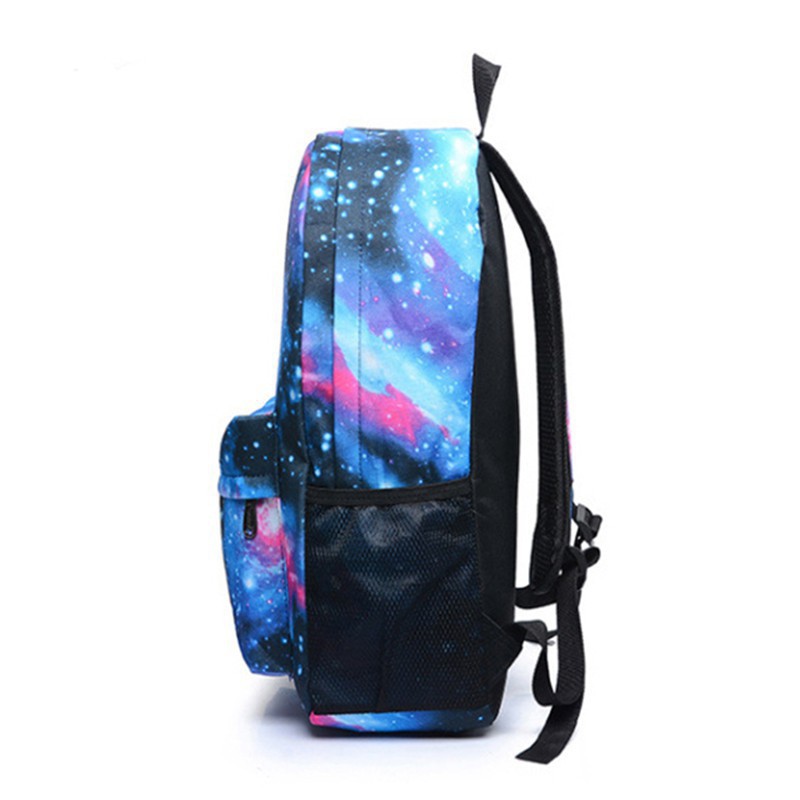 Cartoon Roblox Galaxy Backpack Student School Backpack Canvas Shoulder Bags Travel Bags - roblox backpack student school bag leisure daily backpack galaxy backpack roblox shoulder bags