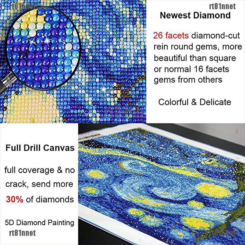 Diy Diamond Painting Starry Night Craft Cross Stitch Painting 5d Diy 