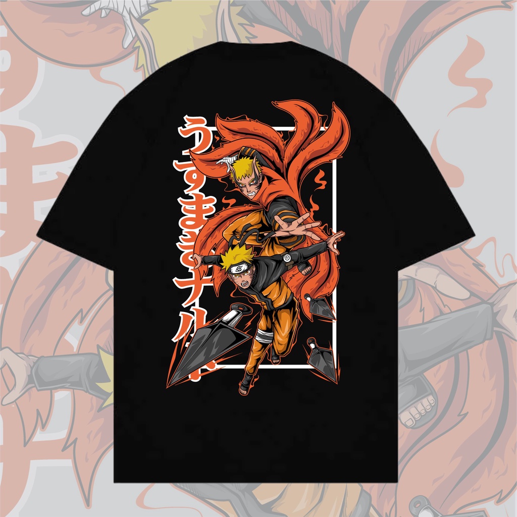 Naruto BARYON MODE | Naruto | Premium Quality Anime T-shirt | Shopee ...