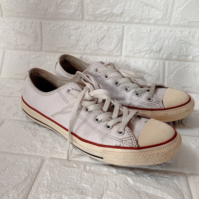 mens leather converse