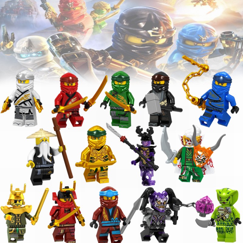 lego ninjago movie minifigures