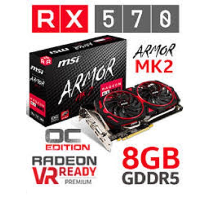 Micit Celtnieks Salle Msi Rx 570 4gb Armor Oc Ipoor Org