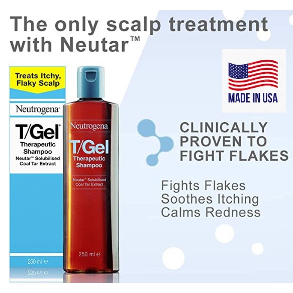 Neutrogena T Gel Therapeutic Shampoo Treatment For Scalp Psoriasis Itching Scalp And Dandruff 250 Shopee Philippines