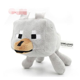 minecraft stuffed wolf