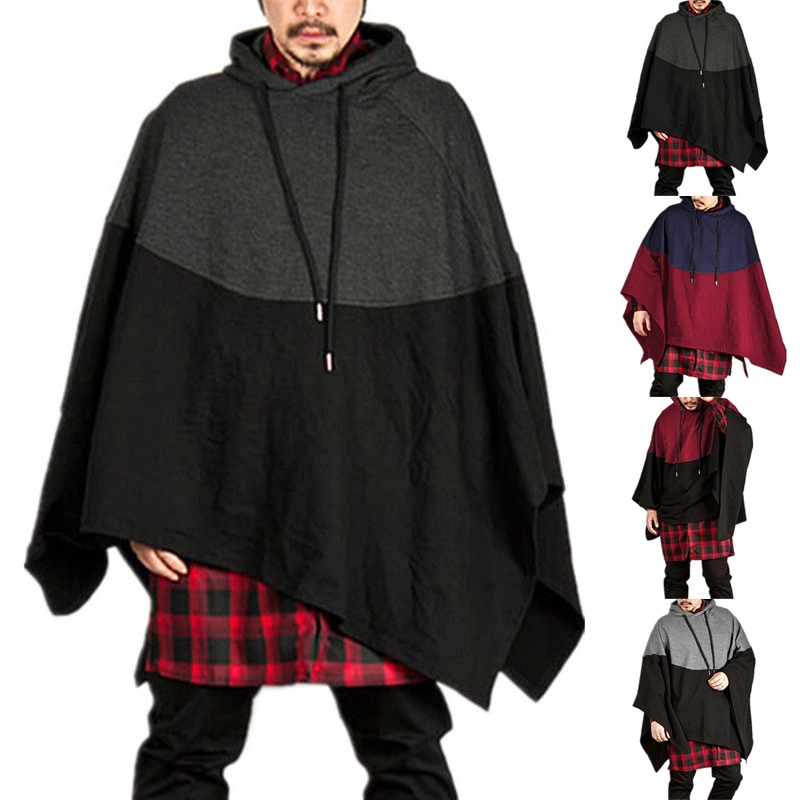 poncho sweater with hood