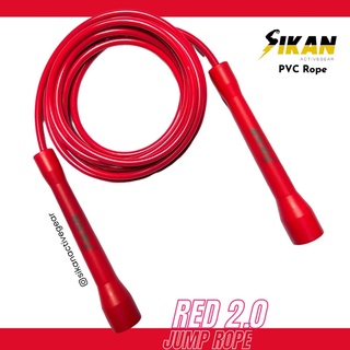 Plastic Skipping Rope PVC Speed Jump Rope Fitness Exercise Workout Jumping Red 