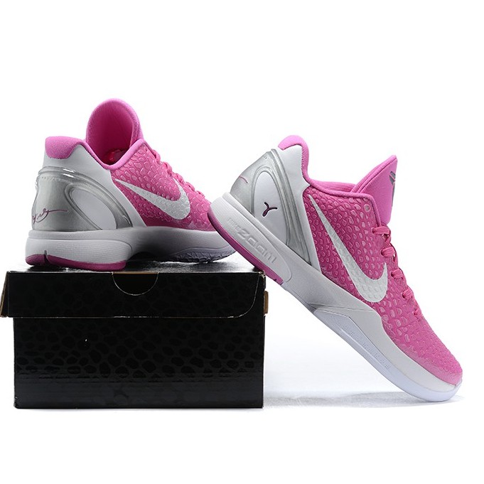 100% Authentic Nike Kobe 6 Protro pink Air Cushion Sports Basketball Shoes  For Men | Shopee Philippines