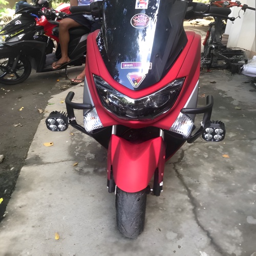 NMAX 155 ( ALL VERSION ) - HALF CRASH GUARD ( POWDER COATING ) | Shopee ...