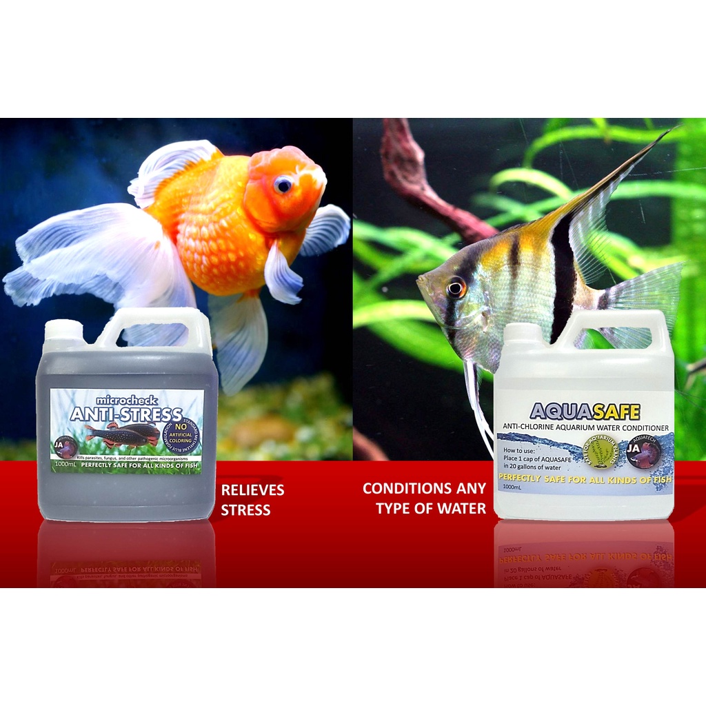 JA Aquatech AQUASAFE Aquarium and Pond AntiChlorine Water