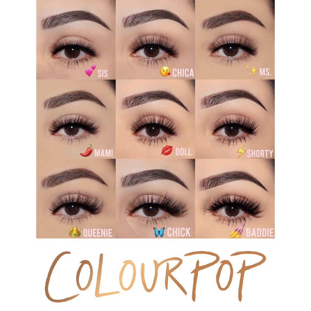 Authentic Colourpop Falsies Faux Lashes 