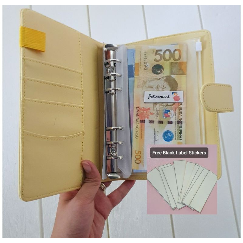 Money Budget Organizer with 5 Ziplock Storage Shopee Philippines