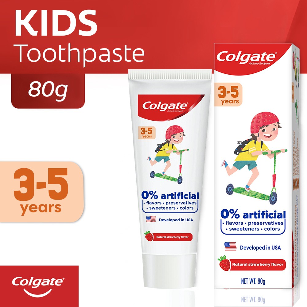 Colgate Kids Free From 3-5 Years Toothpaste | Shopee Philippines