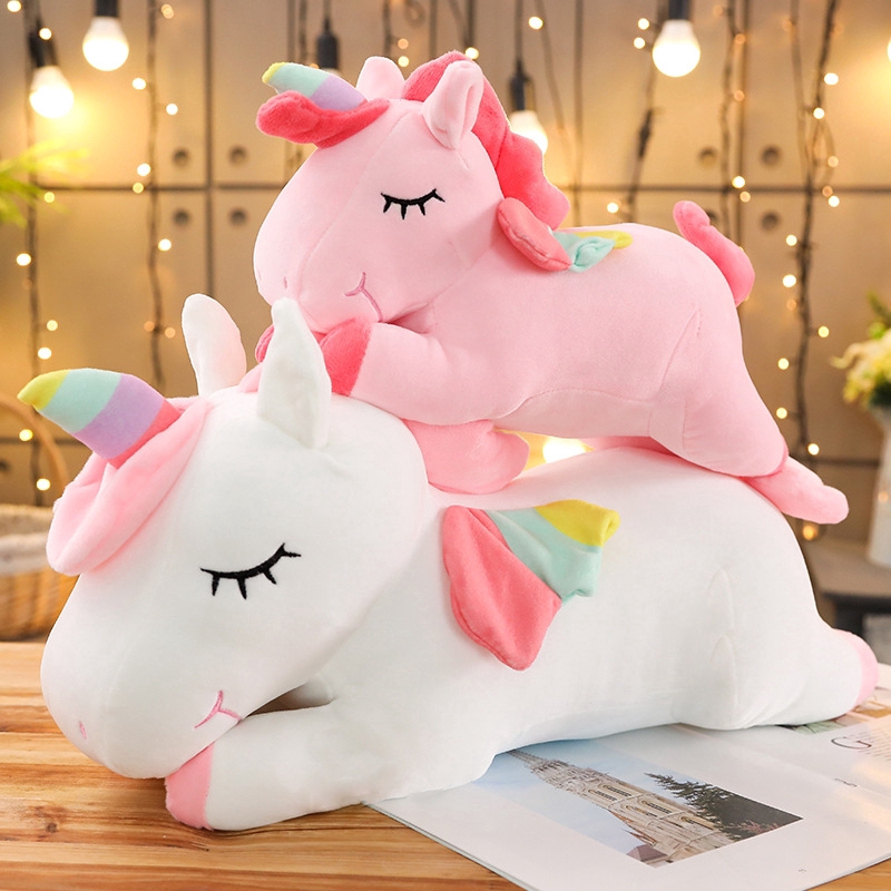 pink unicorn teddy