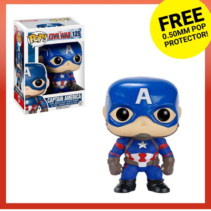 captain america 125 funko pop