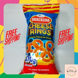 Snackers Cheese Ring, 370g | Shopee Philippines