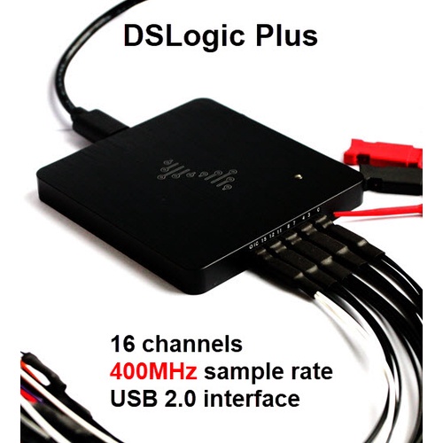DSLogic logic analyzer DSLogic Plus bandwidth up to 400M sampling 16