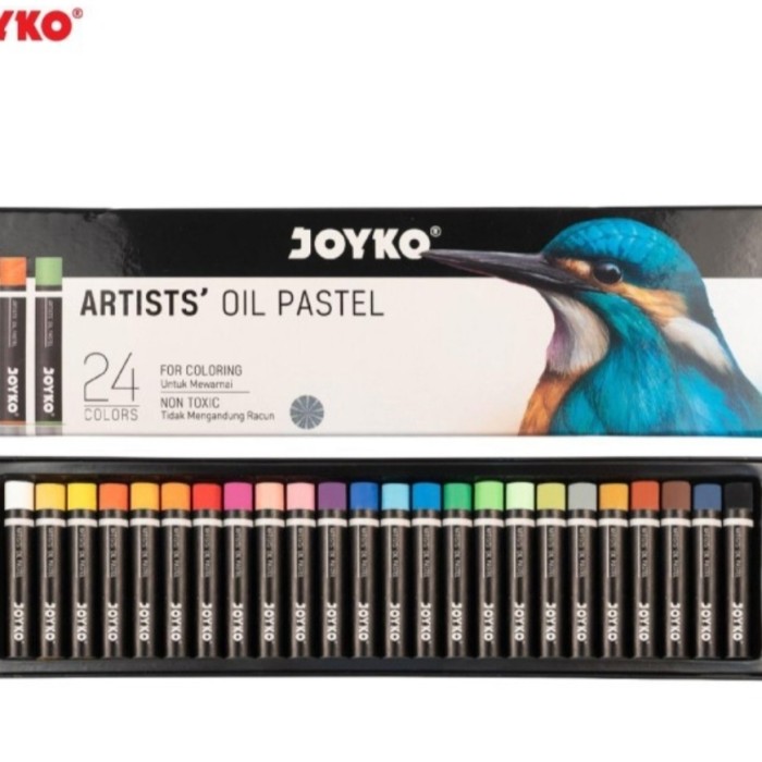 Joyko Artists Crayons Oil Pastel Set 24 / Crayon Joyko Shopee Philippines