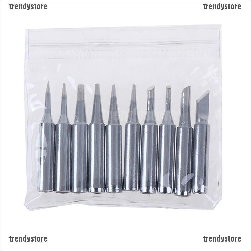 Tre 10pcs constant-temperature common solder soldering iron tip for 900m 963