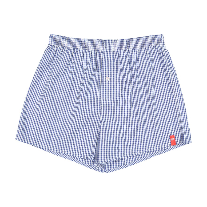 BSX0857A BENCH/ Men's Woven Boxer Shorts Checkered Blue Shopee