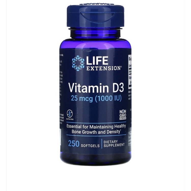 Life Extension Vitamin D3 (1000 IU) Shopee Philippines