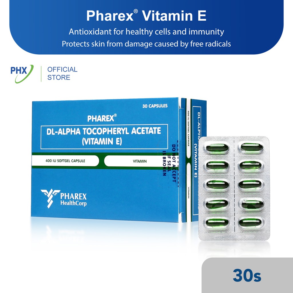 Pharex E 30 capsules Shopee Philippines