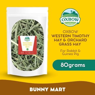 OXBOW Western Timothy hay/Orchard Grass Hay Sampler 80g