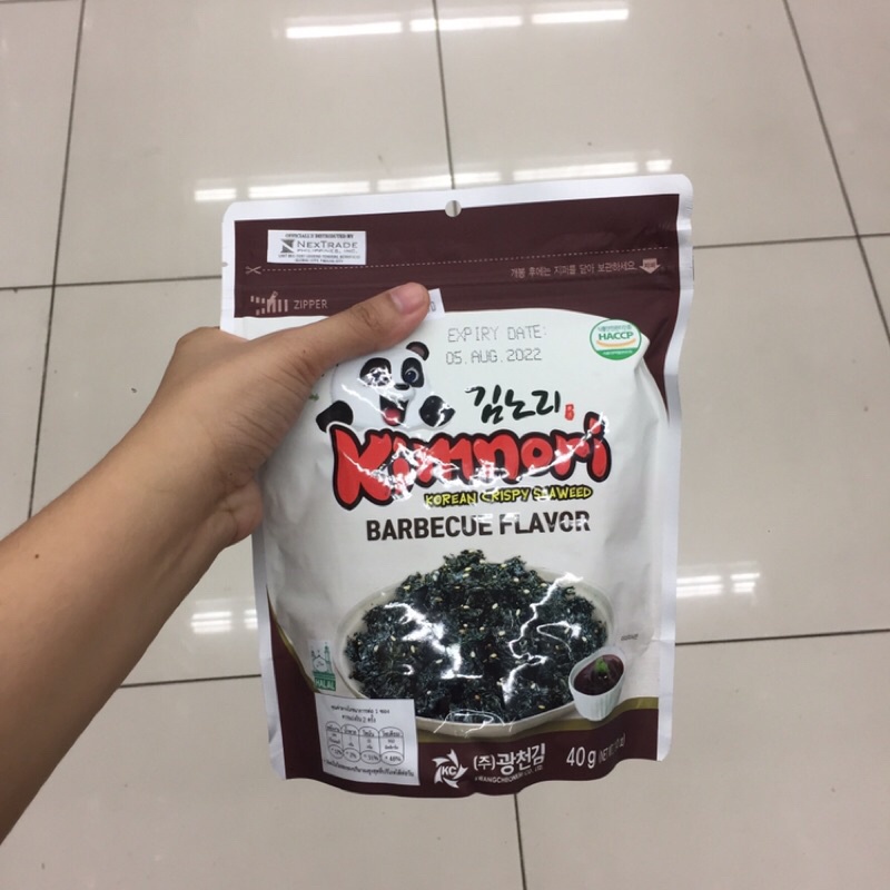 KIMNORI KOREAN CRISPY SEAWEED BBQ FLAVOR 40g Shopee Philippines