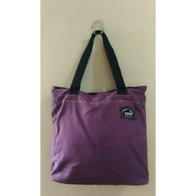 puma tote bag purple