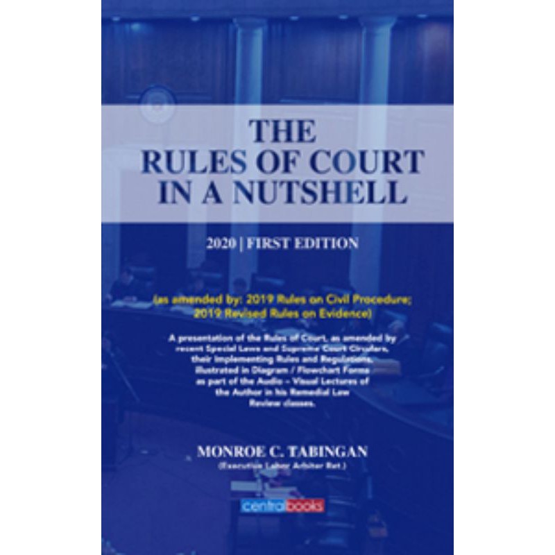 TABINGANThe Rules of Court in a Nutshell 2022 Shopee Philippines