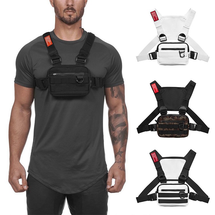 men's chest harness bag